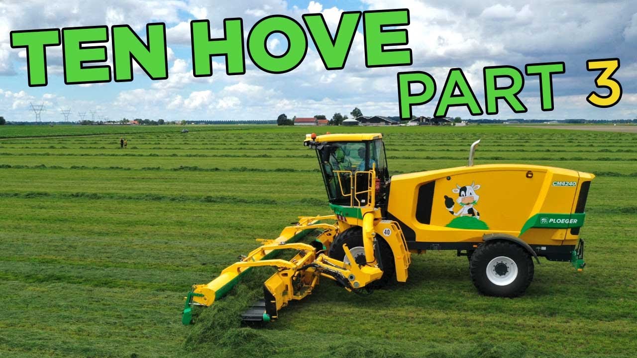 Summer at Ten Hove Contracting | New Ploeger CM4240 tested | Fendt tractors