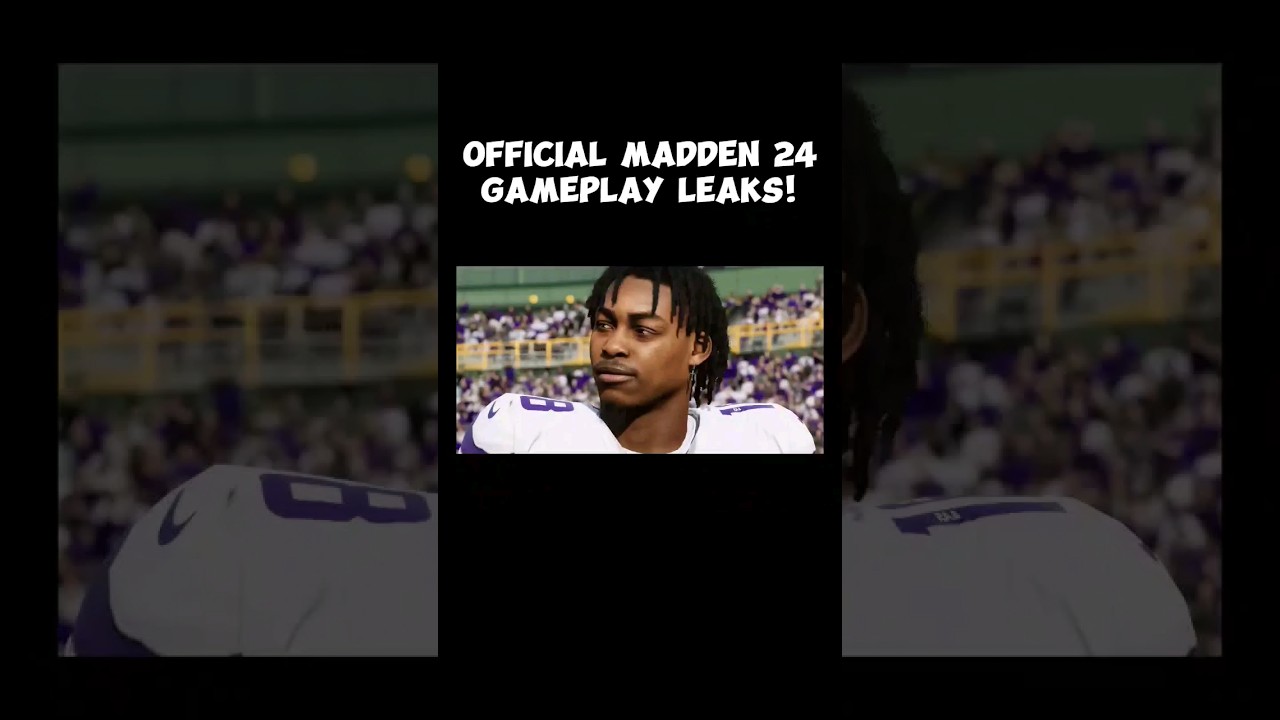 Official Madden 24 GAMEPLAY LEAKS!!! #shorts