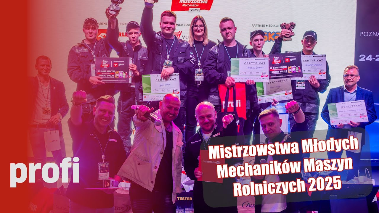 Najlepsi wśr&oacute;d Młodych Mechanik&oacute;w Maszyn Rolniczych podczas XIV Mistrzostw Mechanik&oacute;w!