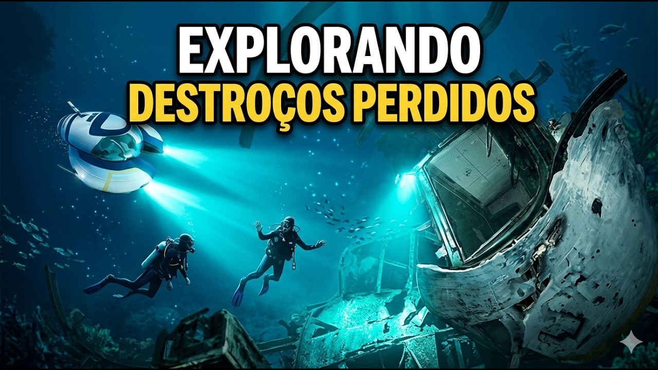 Subnautica: EP11 EXPLORANDO DESTROÇOS PERDIDOS