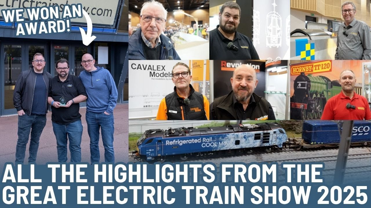 All the Highlights from the Great Electric Train Show 2025!