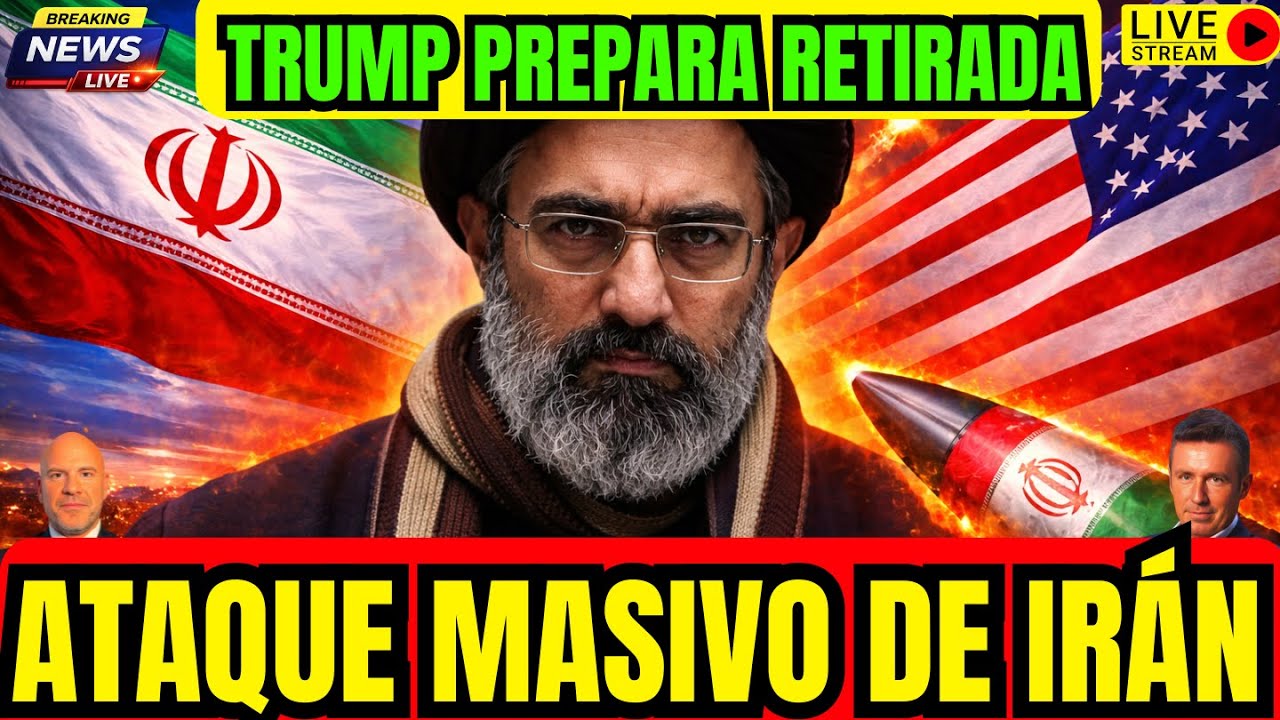 DIRECTO. GUERRA TOTAL. ATAQUES MASIVOS EN KUWAIT. BASE VICTORIA  EEUU BAJO FUEGO. TRUMP SE RETIRA