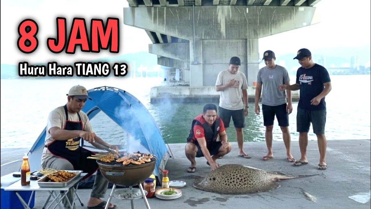 Tiang GASAK ‼️ Tempat Mancing Paling Santai Jambatan Pulau Pinang