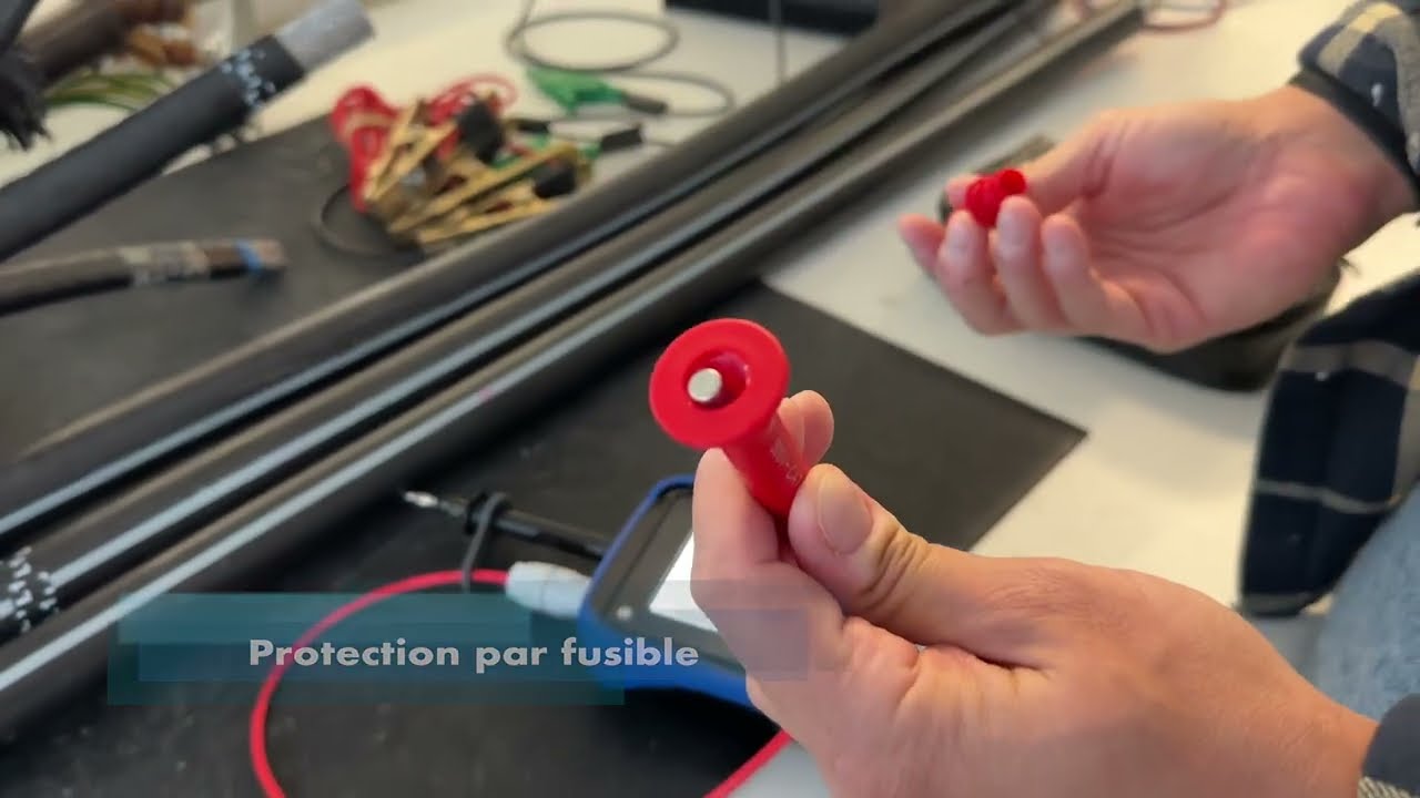 JUPITER E identification de câble et de la phase MADE SA