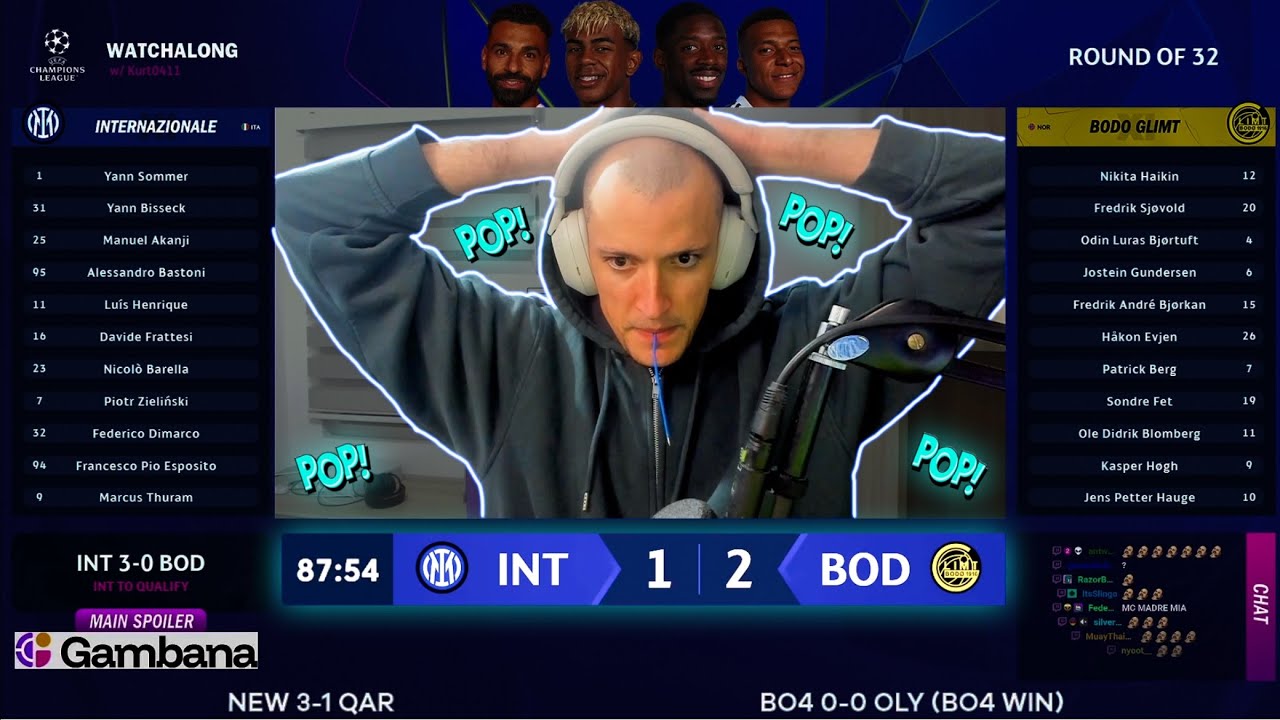 Kurt0411 (deluded Inter fan) left speechless after Bodo Glimt demolish Inter