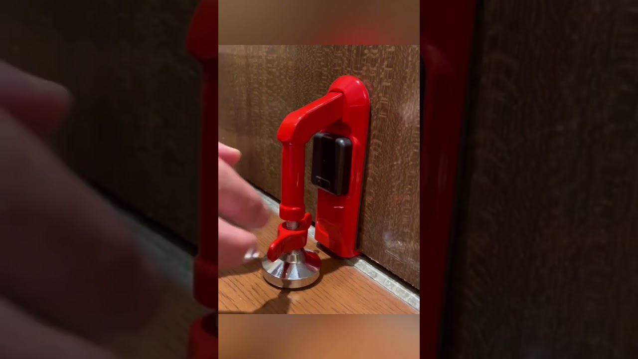 &iexcl;Esta cu&ntilde;a de puerta es en realidad un sistema de seguridad! 👌