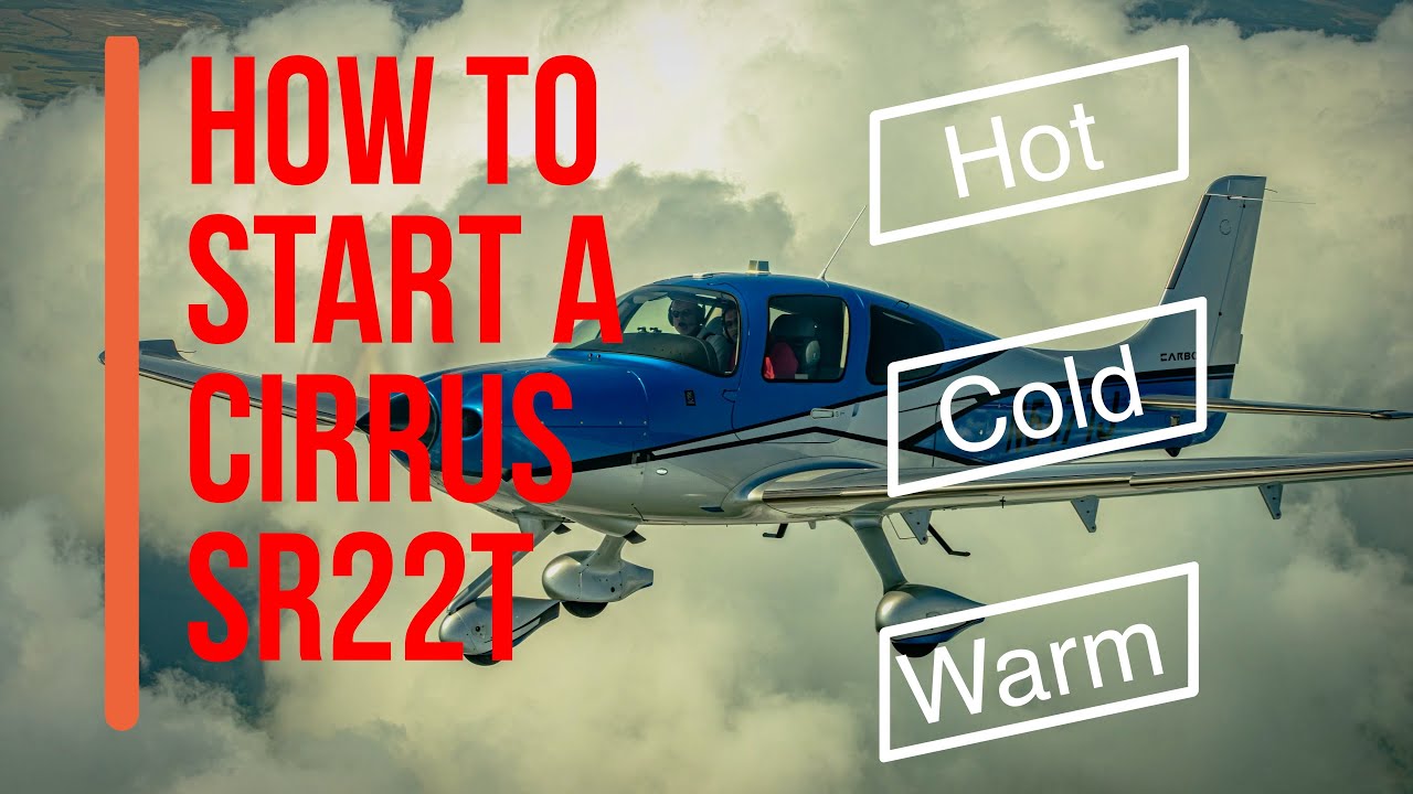 Как сделать горячий старт на Cirrus SR22T как профессионал