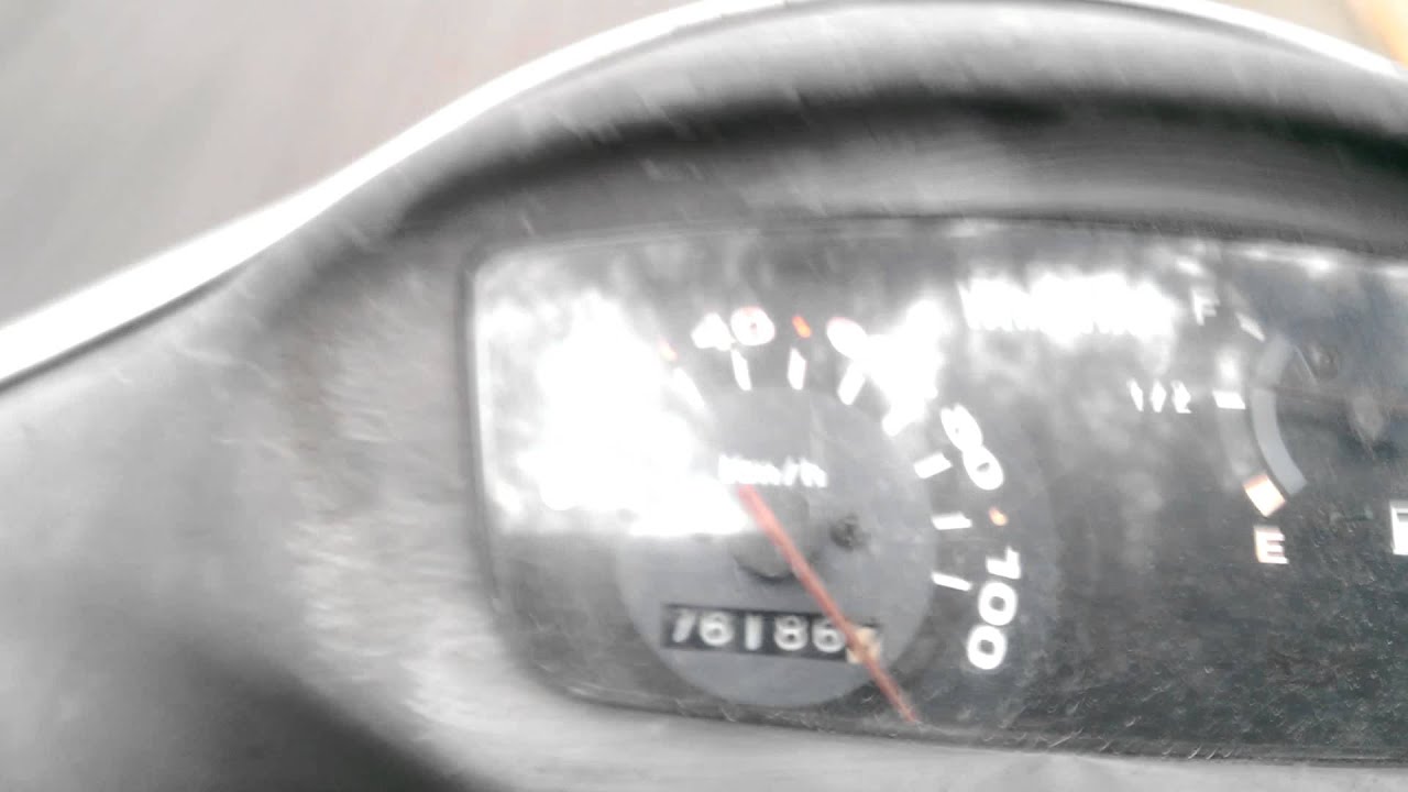 YAMAHA JOG PRO 90 0-120km 1.35sec