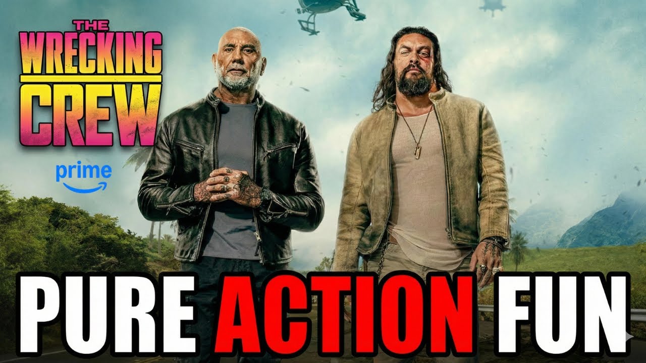 Momoa & Bautista are GOLD but the Soundtrack...The Wrecking Crew Review
