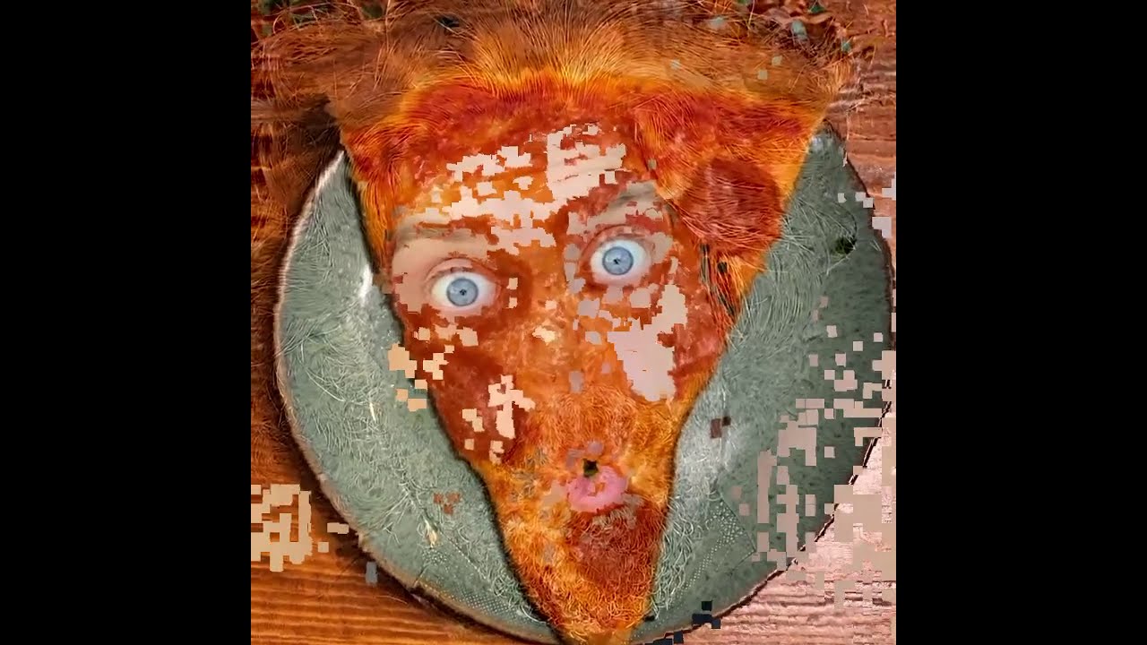 Pizza Face #Datamosh #Datamoshing