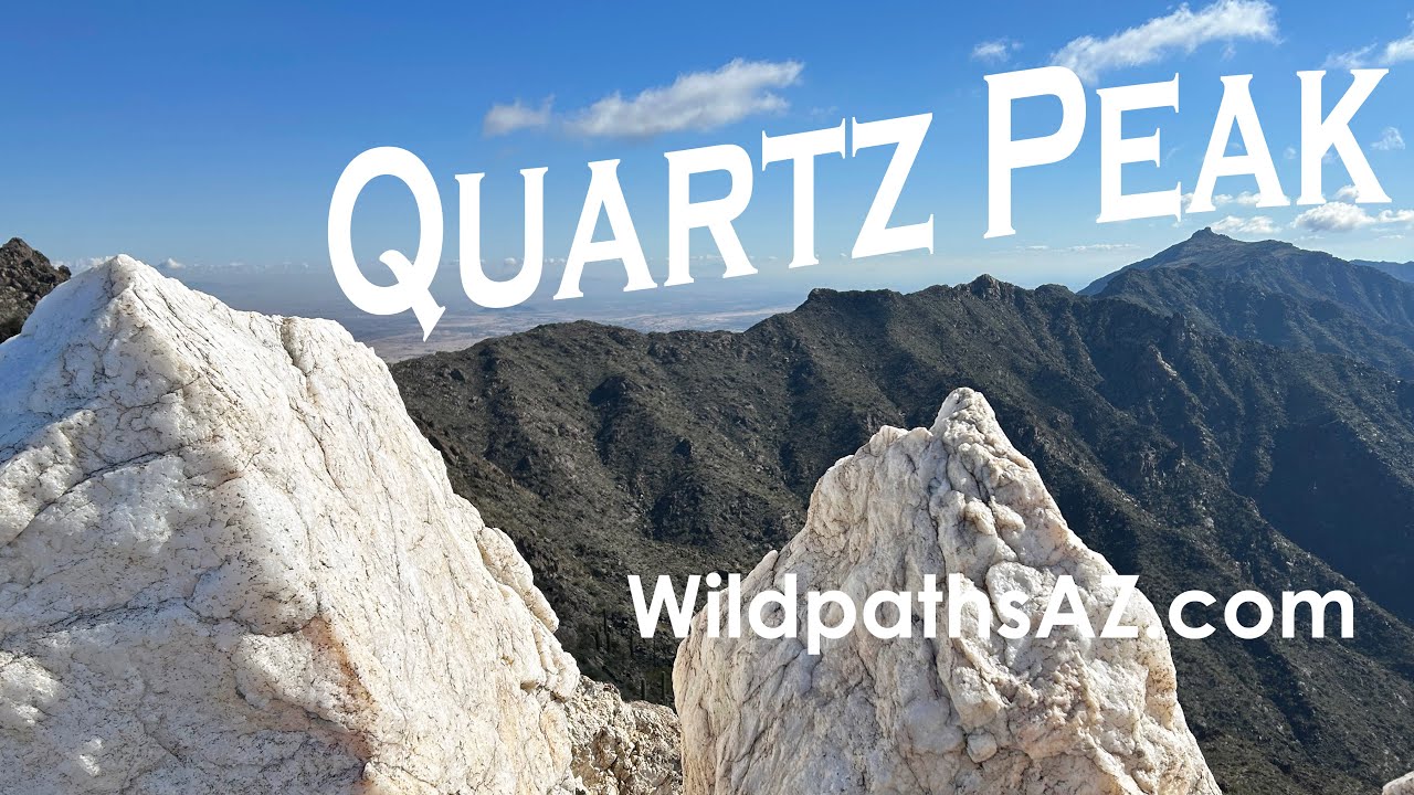 The most beautiful peak in Arizona: Quartz Peak, crown jewel of the Sierra Estrella Mountains