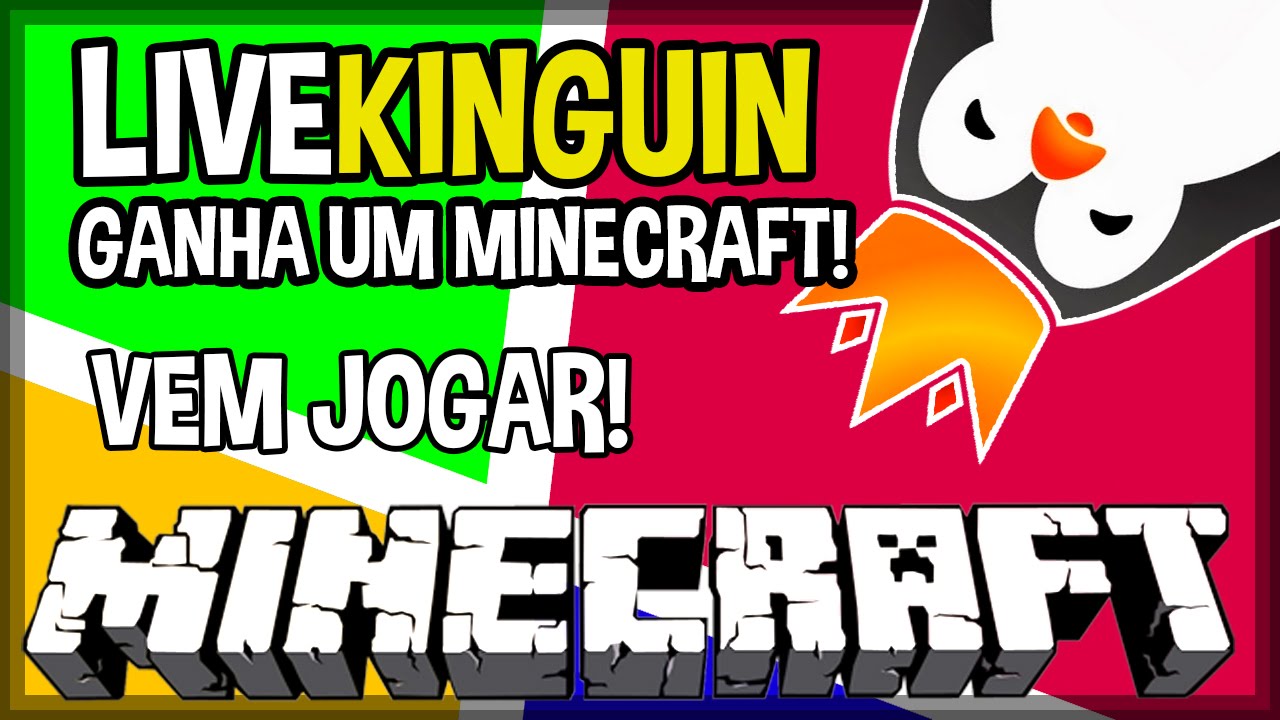 [LIVE KINGUIN] M4sterCraft com Inscritos! GANHA 1 MINECRAFT!