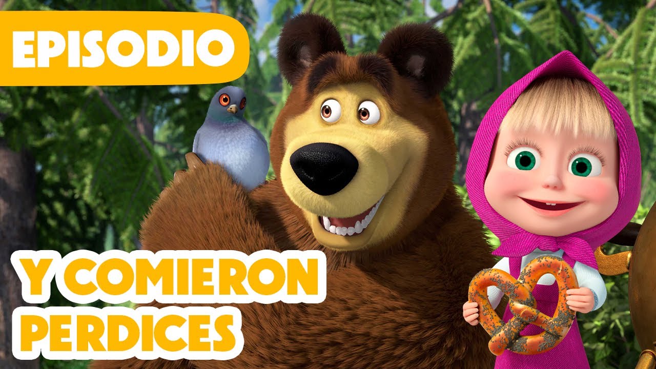 Masha y el Oso Castellano 💥 NUEVO EPISODIO 2025💥 Y comieron perdices 🐦🏡 (Episodio 102)