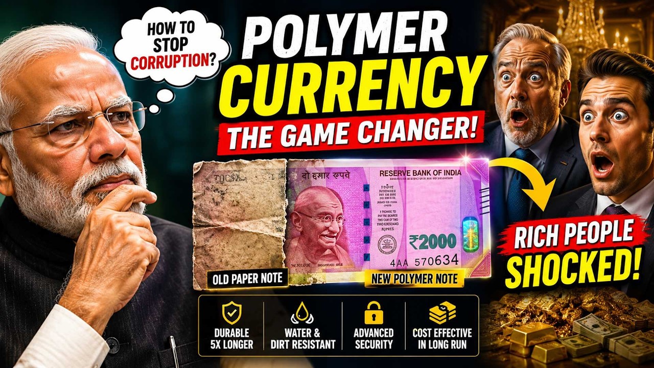 Plastic Money in India? PM Modi's New Weapon Against Fake Notes & Corruption