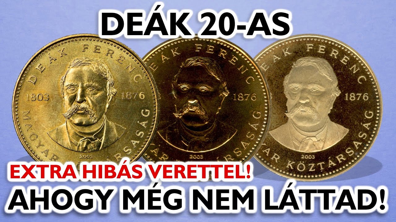 2003 Deák 20 forint - Értékes? Ritka? Mégsem? - #FE002 | Forint Portál Numizmatika