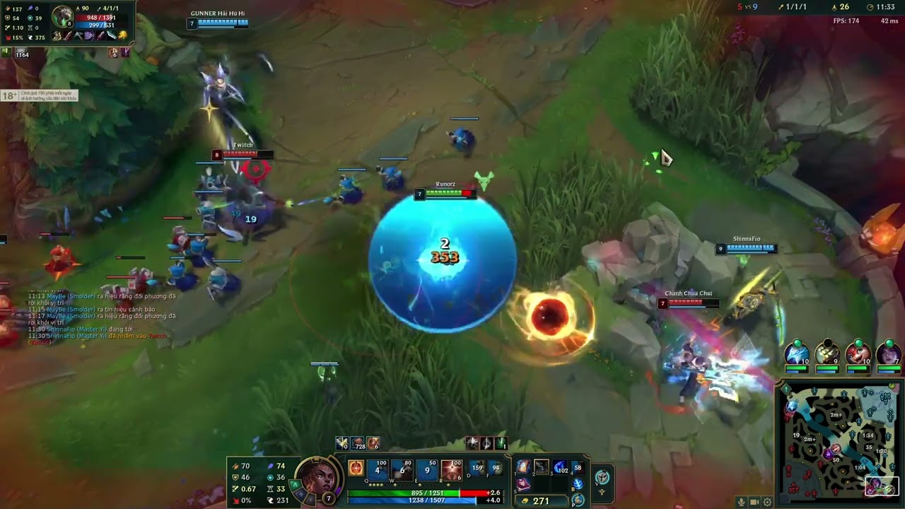 Mel sp #49, chap số dual cùng người lạ, trúng team khủng, lane nào cũng win (Runor)