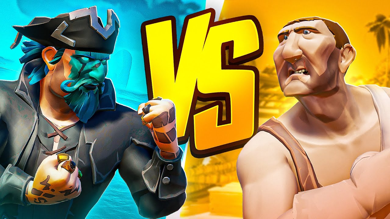 DOFFY VS SPONGE ! 😱 Sea of Thieves