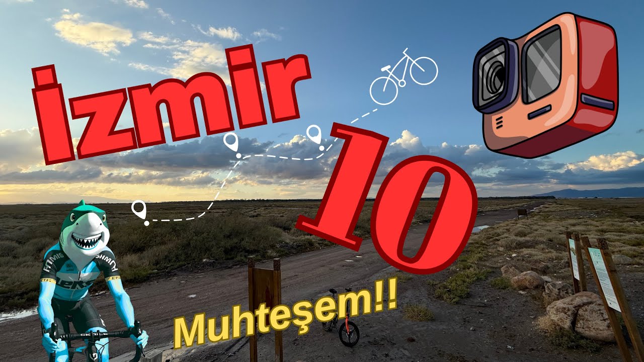 İzmirde Çok Keyifli Bisiklet Yolculuğu  🤩🤩🚴🦈|Ege’de Vlog 