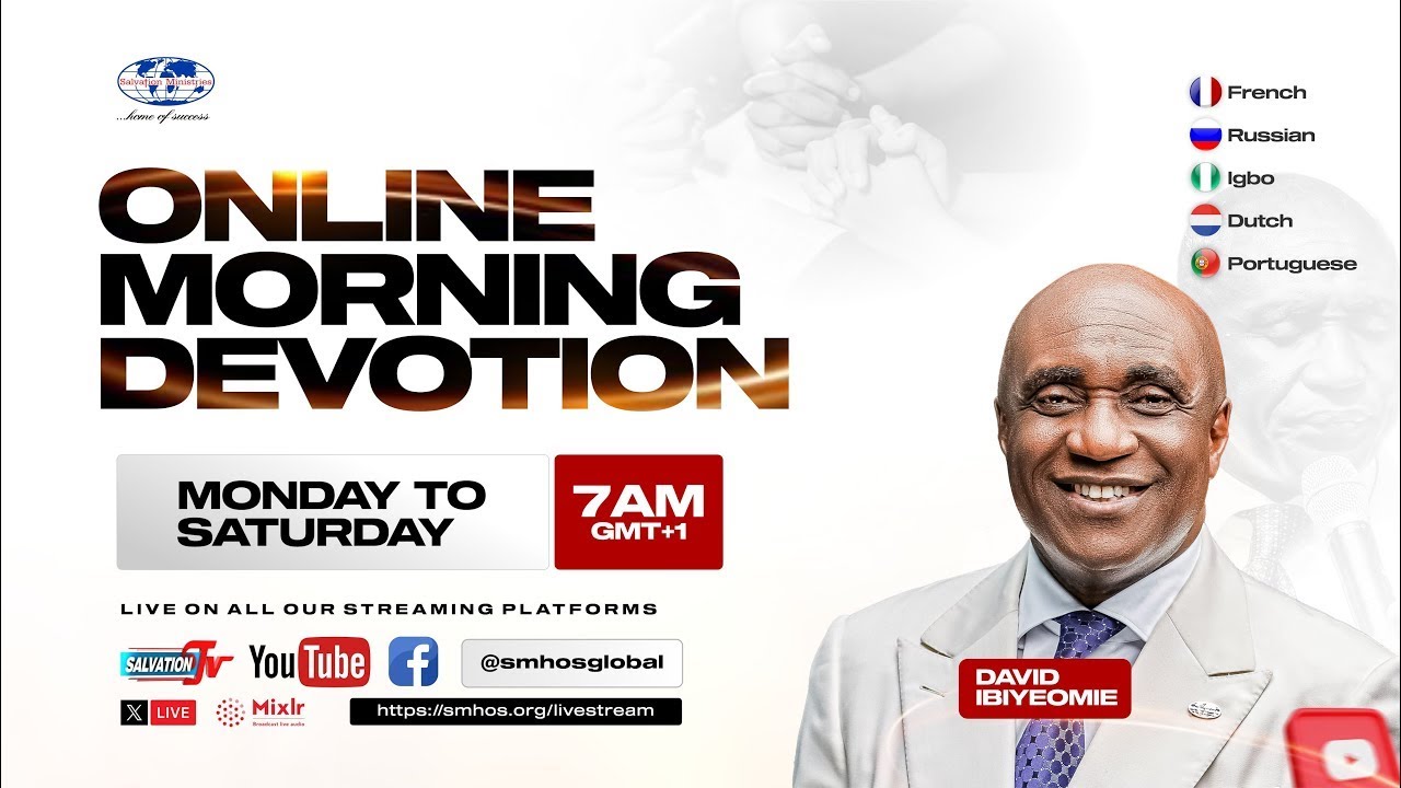 Online Morning Devotion | Monday, 9th December 2024