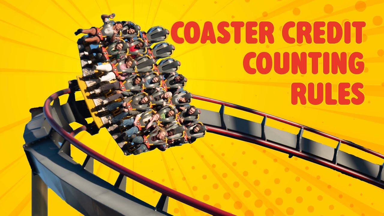 🎢 How I count Roller Coaster Credits🎢 Credit counting rules: what counts and what doesn't.
