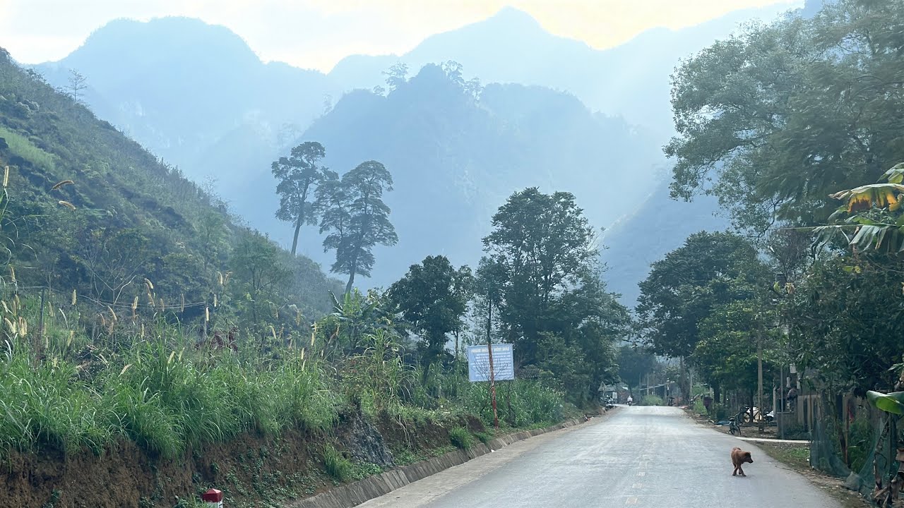 6.2.2026 Vietnam den 14. Z Meo Vac přes hory 172 km na motorkách zpět do Ha Giang