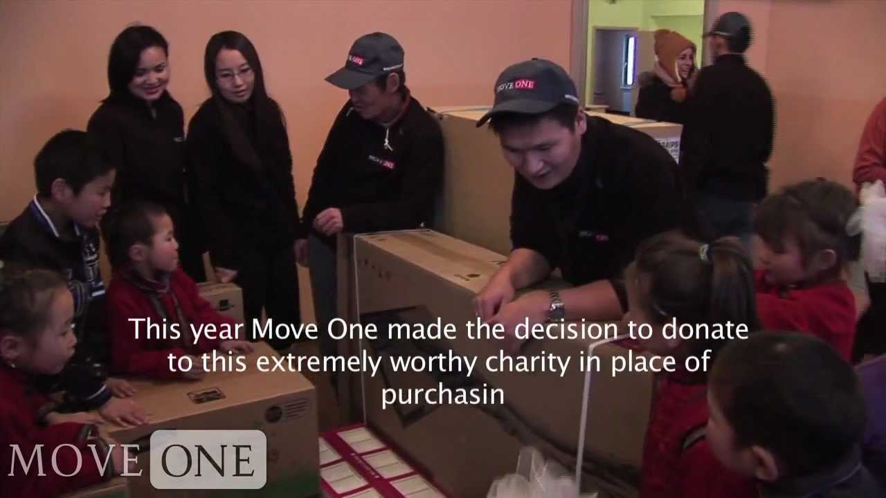 Move One Delivers Holiday Spirit to Children's Orphanage in Mongolia