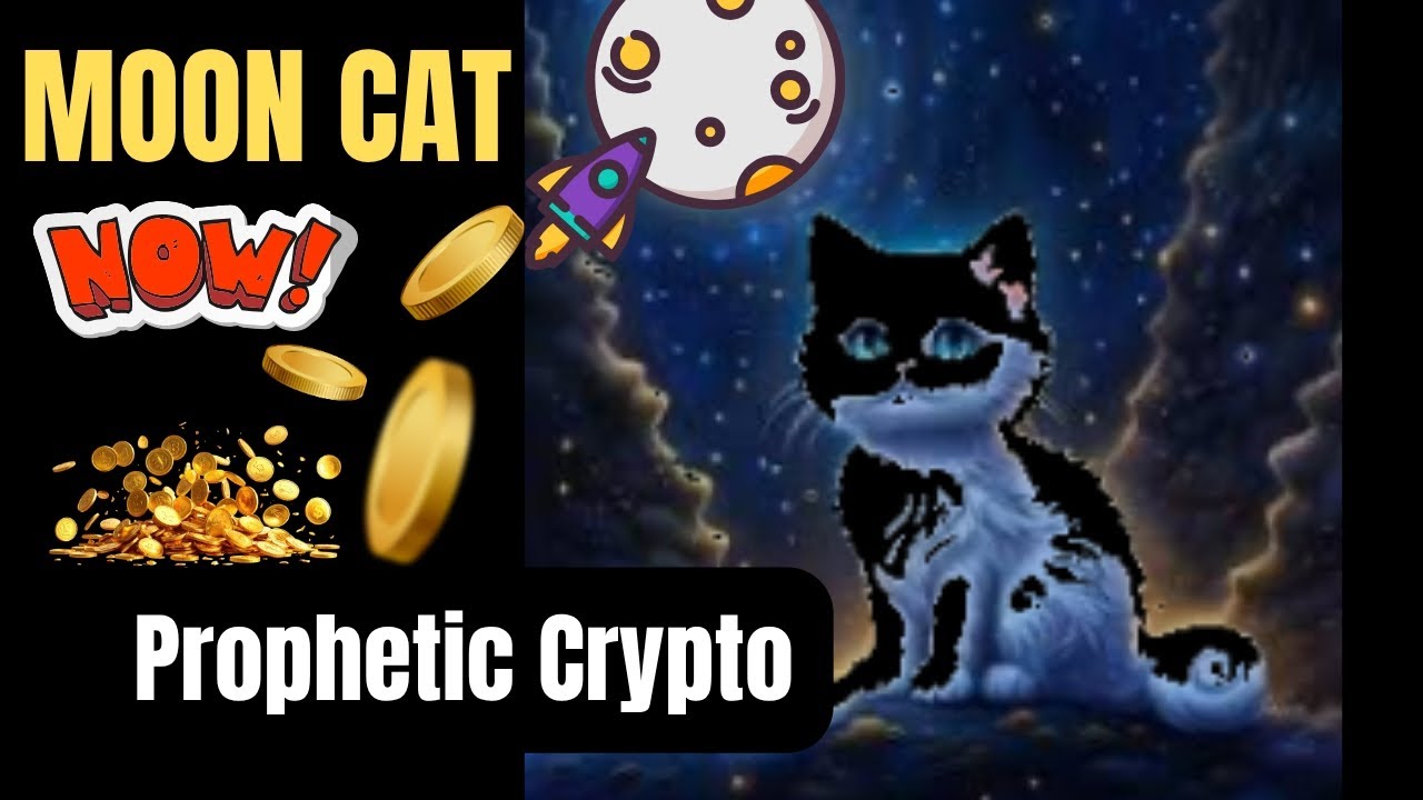 Новая пророческая криптовалюта Moon Cat!!! Низкая рыночная капитализация 🔥