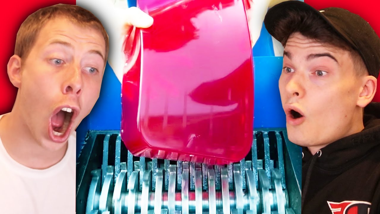 the most oddly satisfying video (jelly vs shredder)