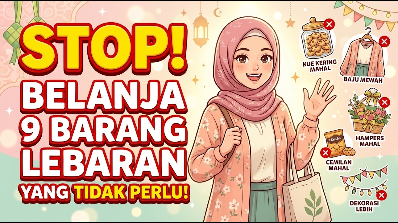 STOP! 9 Barang Lebaran yang Sebenarnya Tidak Perlu Dibeli. Ibu wajib tahu