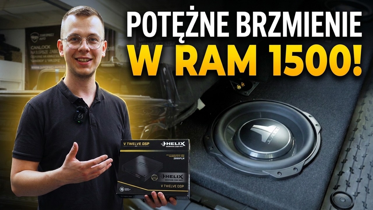 Potężny RAM 1500 i tragiczny Harman Kardon. Zbudowaliśmy potężny subwoofer pod kanapą!