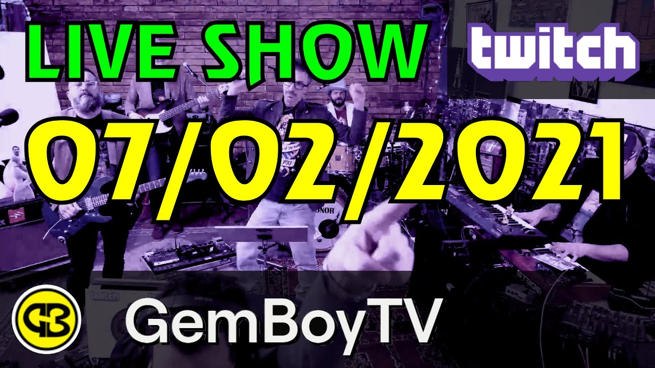 Gem Boy in concerto su Twitch dal vivo (07/02/2021)