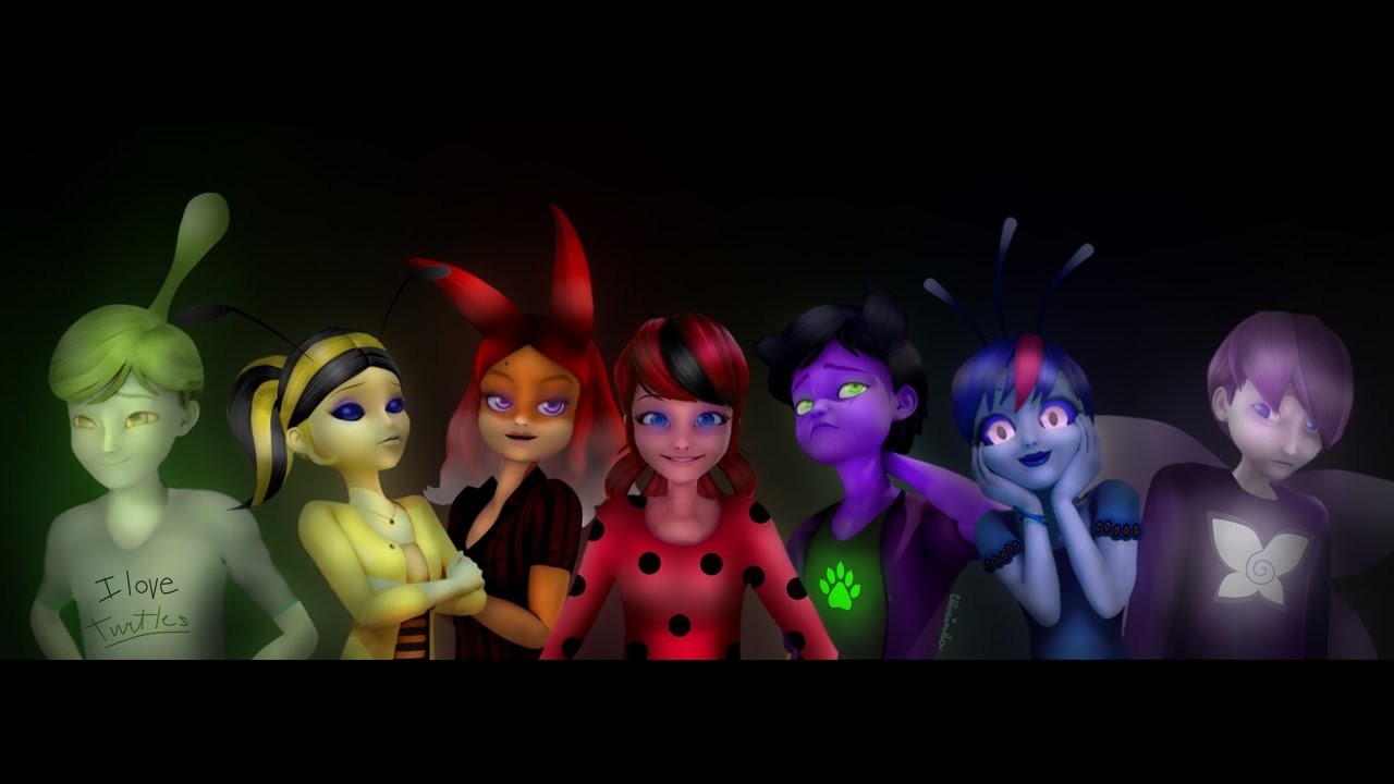 Miraculous - Speededit: Kwamis In Human Form [25 000+!!!]