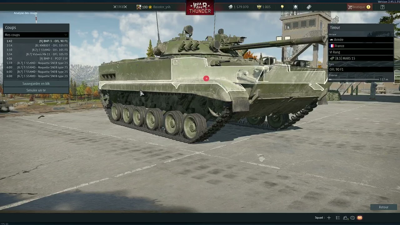 BMP3 spall liner en stalinium vsy
