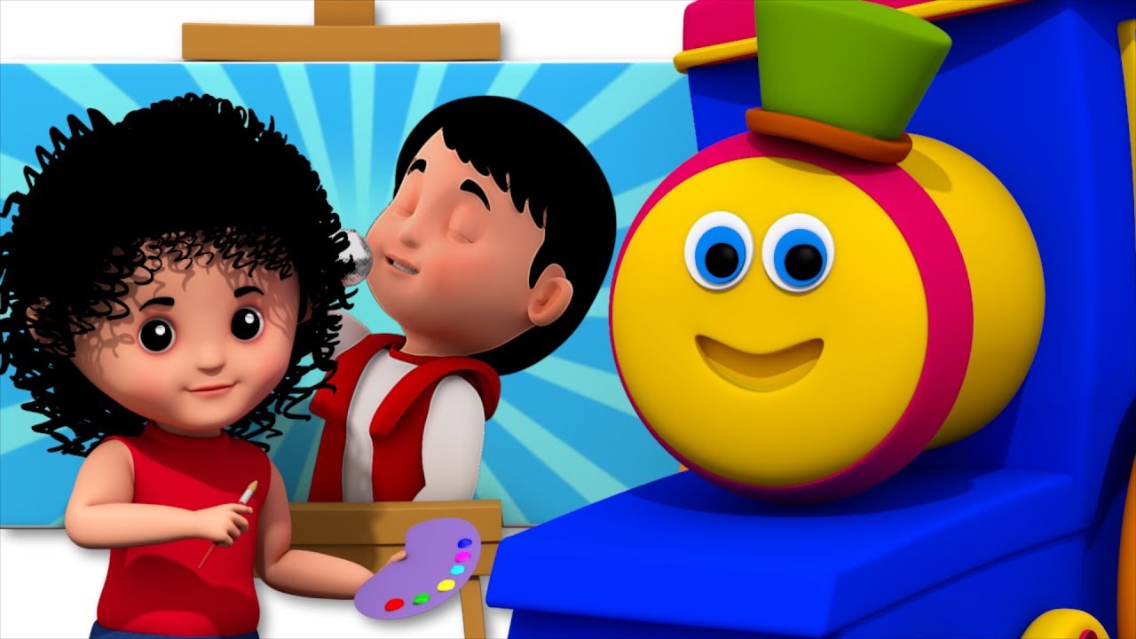 Action Words | Learning Street With Bob The Train | Sight Words | Cartoons For Babies by Kids Tv