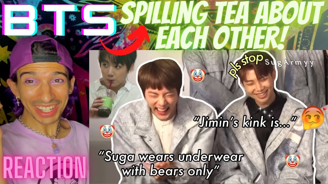 BTS spilling TEA ABOUT EACH OTHER non-stop | REACTION