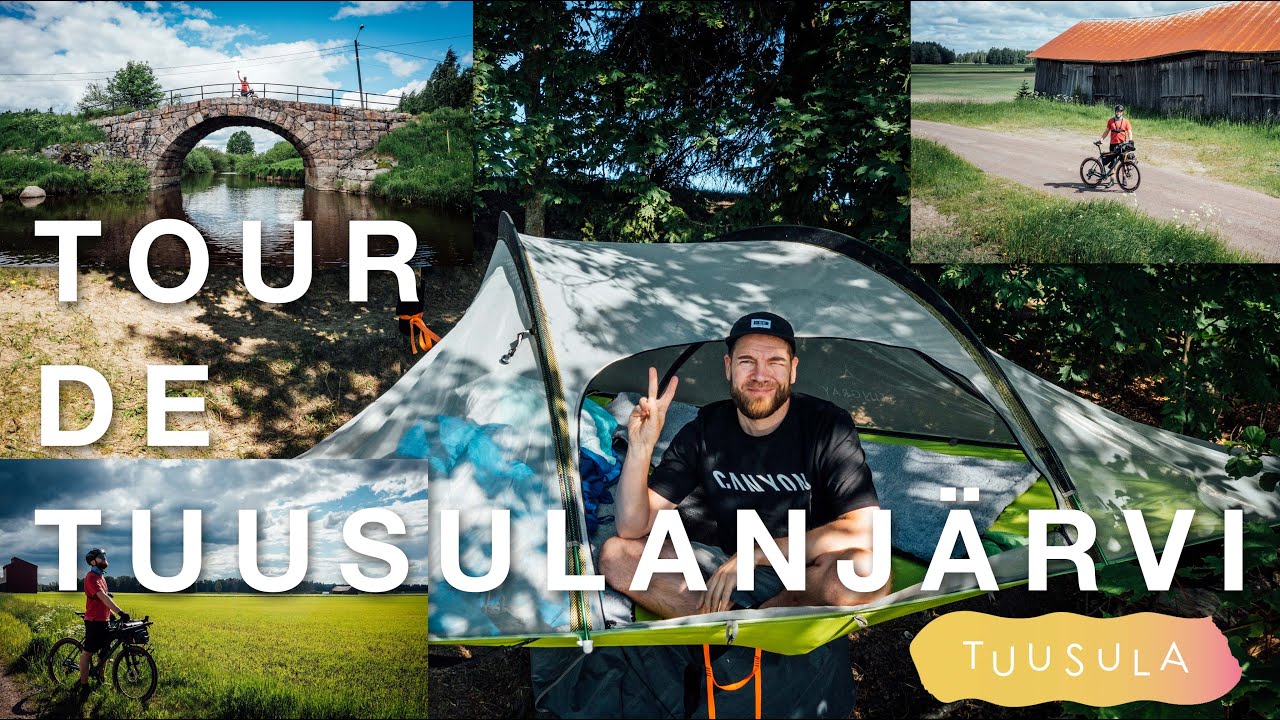 Tour De Tuusulanjärvi Soratieversio & Yö Tentsilessä!