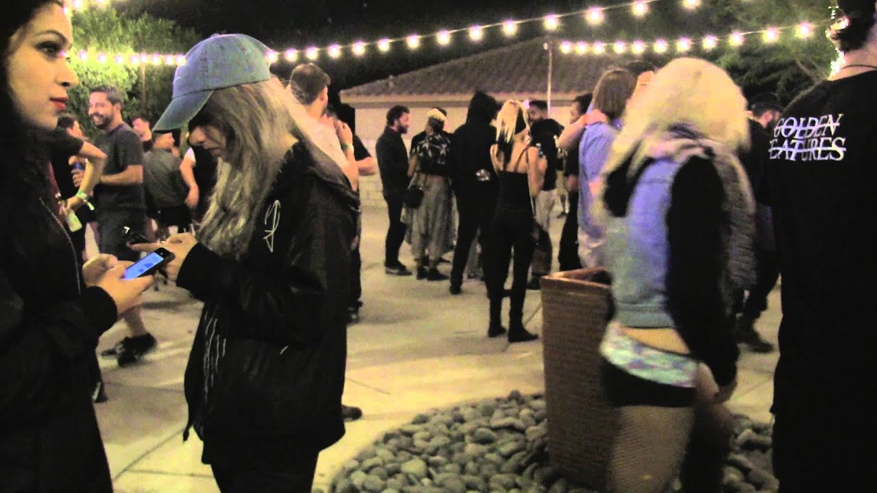 A RANDOM COACHELLA AFTERPARTY AT THE SKRILLEX DESERT MANSION - 4.17.2015