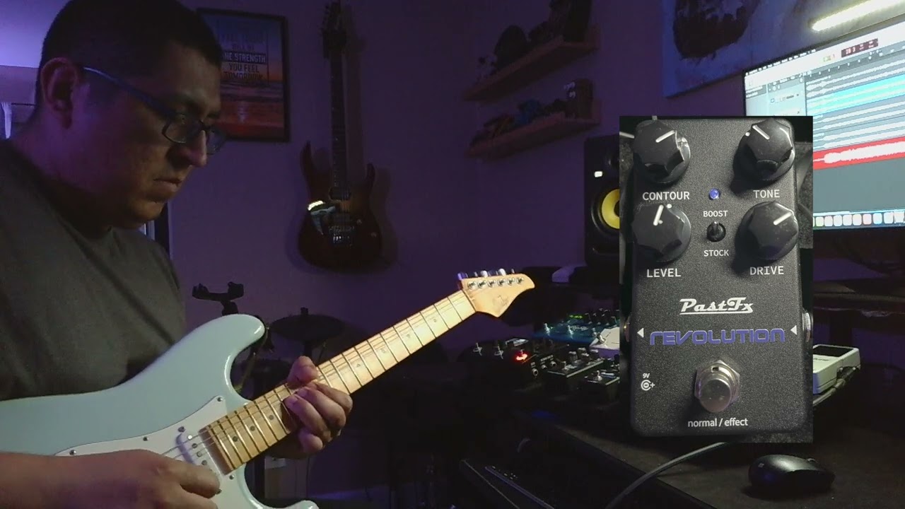 On an Island Solo Cover Using PastFx Revolution pedal