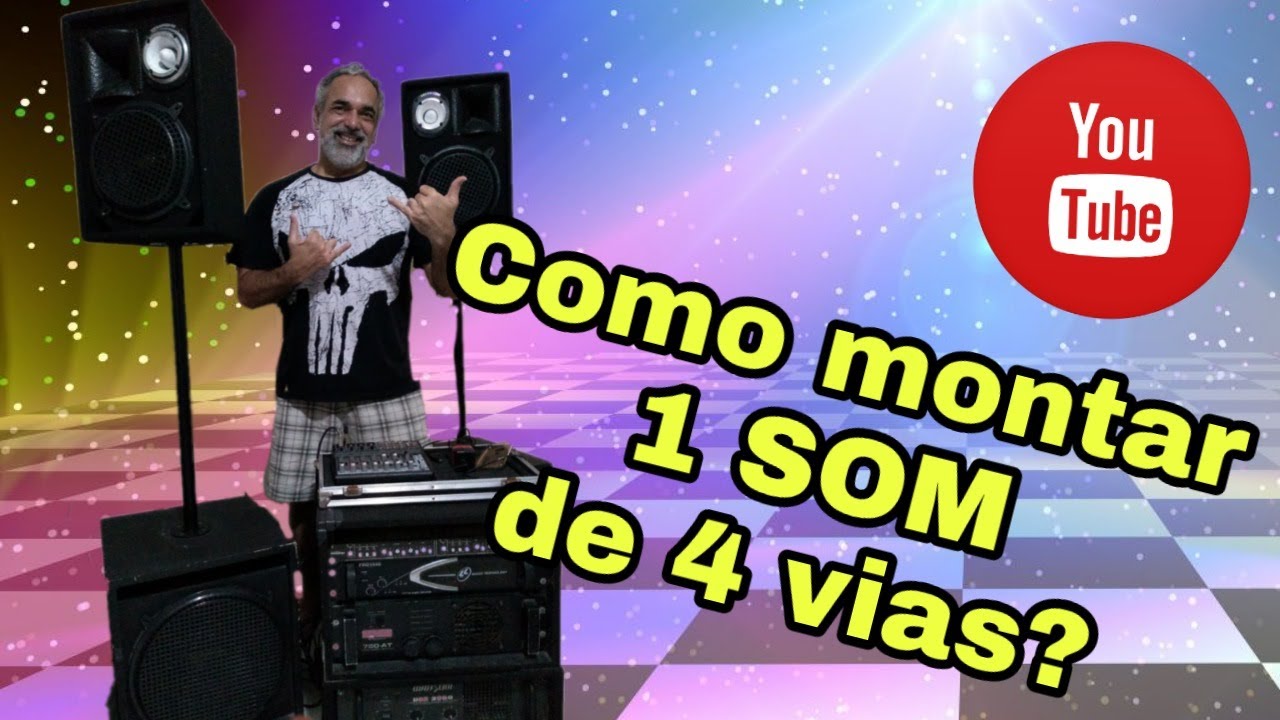 Como montar um som profissional de médio porte!