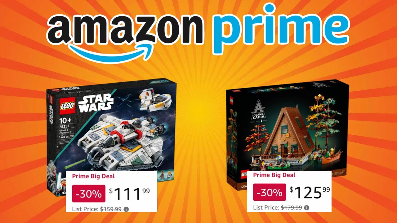 БЕЗУМНЫЕ скидки на LEGO Amazon Prime Day