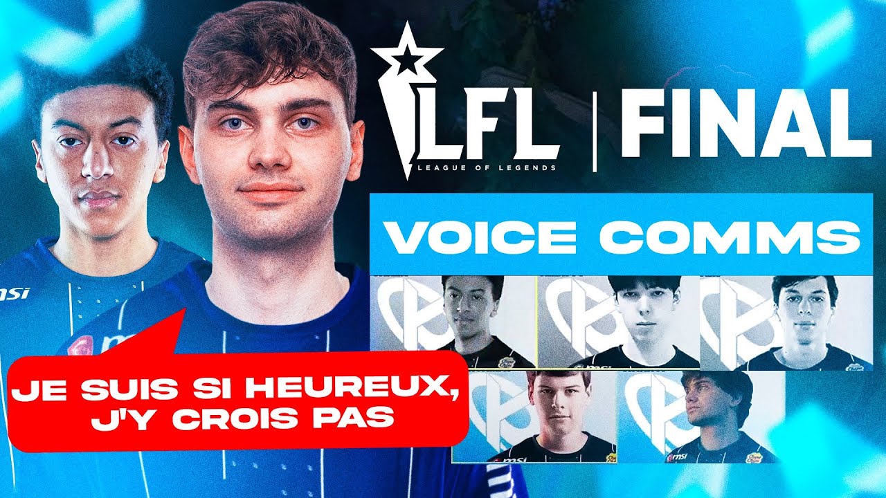 JE SUIS SI HEUREUX, JY CROIS PAS ! Karmine Corp LFL Voice Comms #10