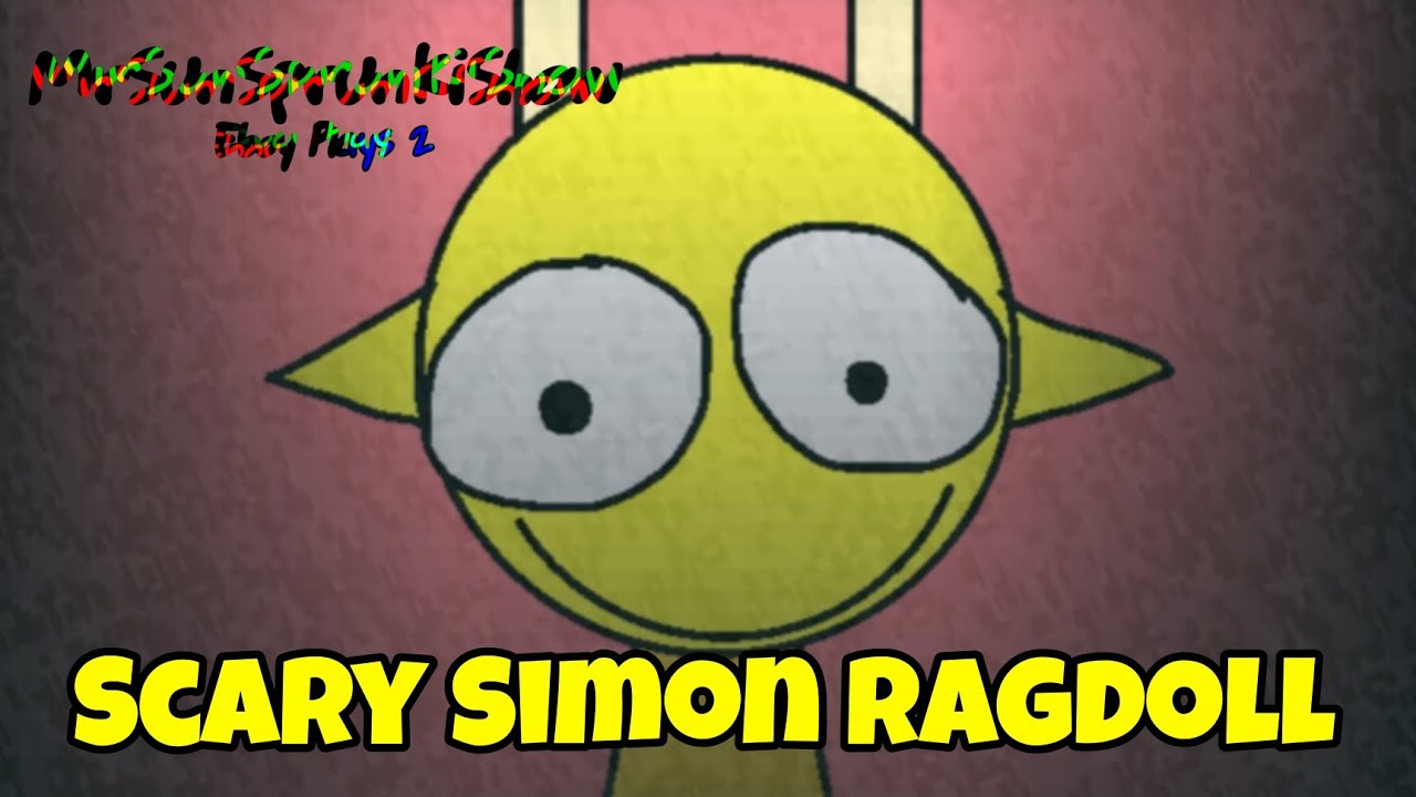 Kick the Buddy but with Scary Simon [Sprunki Simon's Realm: SIMONOS Ragdoll]