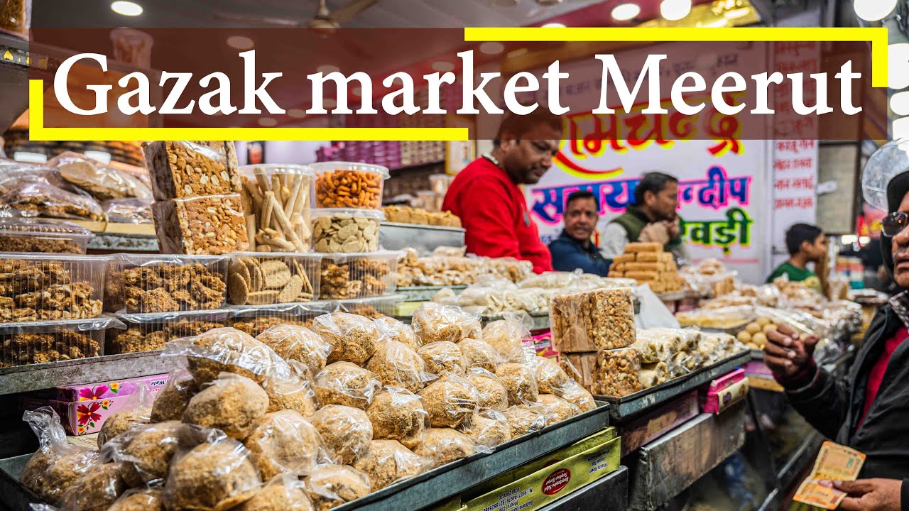 Budhana Gate and surrounding areas where you can buy traditional gazak