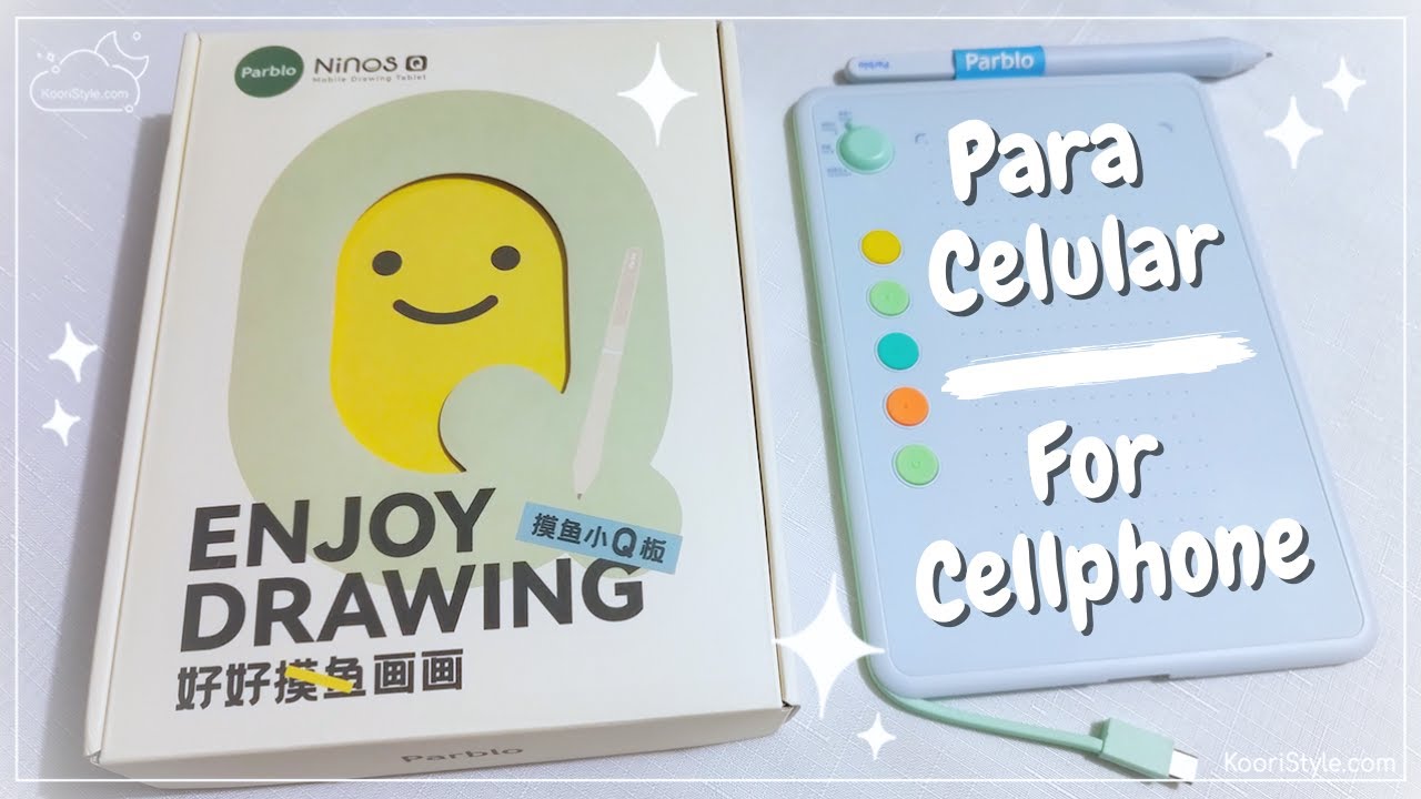 ◗ Tableta De Dibujo Para Celular: Parblo Ninos Q ◖ (Unboxing + Reseña ♡)