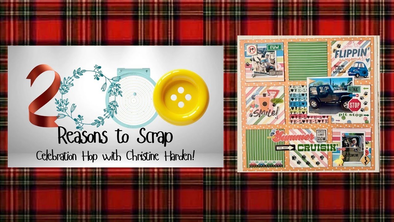 Scrapbook Process Video #237: Christine Harden's 2000 Subbie Hop!
