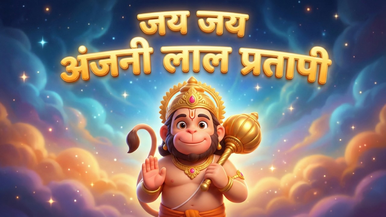 जय जय अंजनी लाल प्रतापी | Official Bhajan | New Bhajan 2026 | Hanuman Ji Bhajan | Dhuni Ai