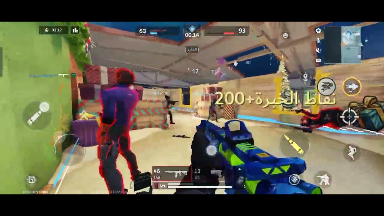ده انا لما لعبت لعبه Blood strike 😈