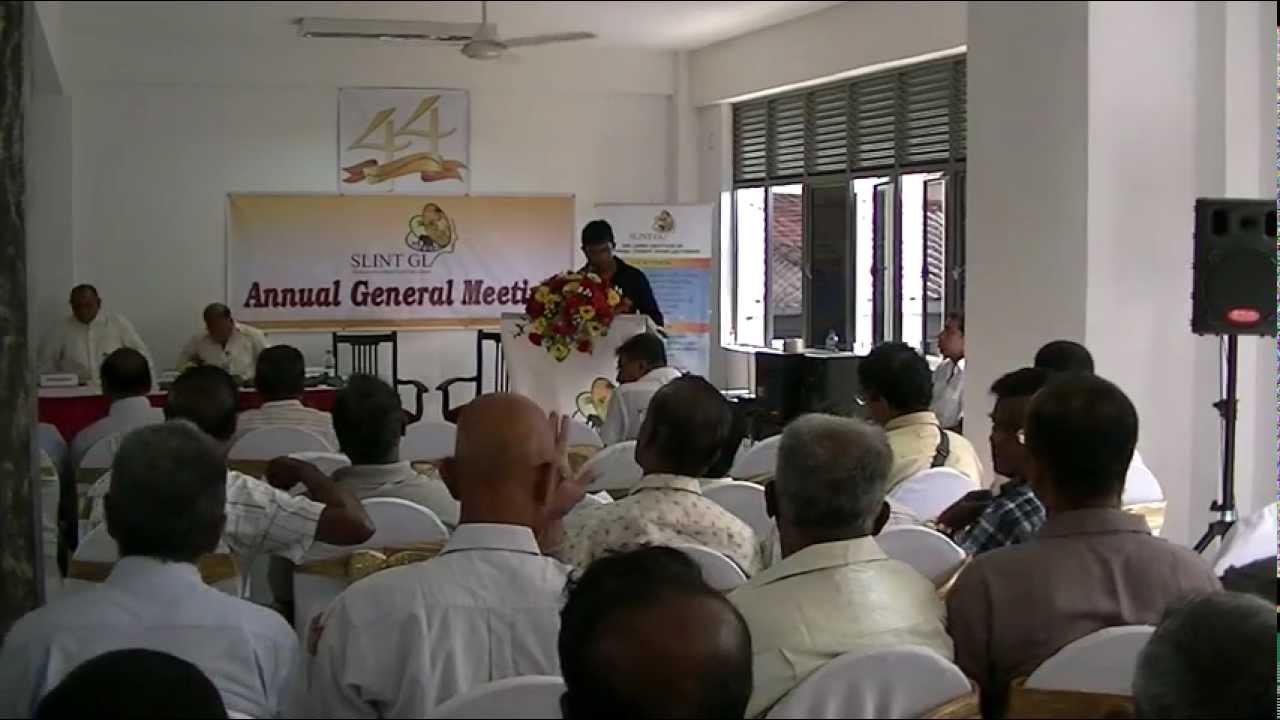 44th AGM OF SLINTGL