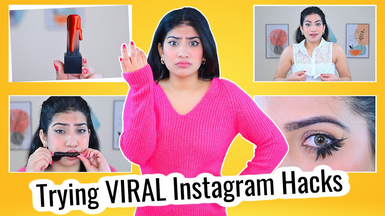 Testing Out VIRAL INSTAGRAM Hacks 🤯 👀 Expectation VS Reality | Anishka Khantwaal |