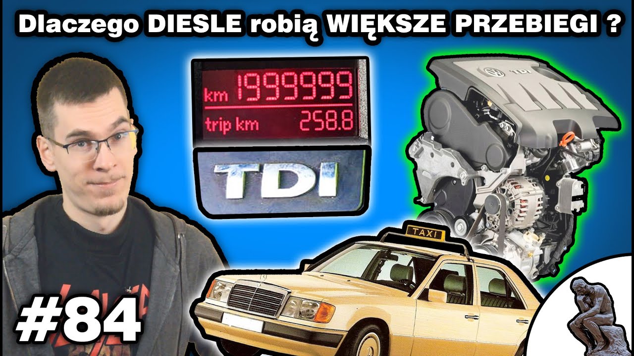 Dlaczego DIESLE robią WIĘKSZE PRZEBIEGI ? || Moto Zagwozdki #84